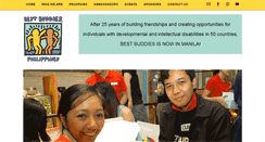 Desktop Screenshot of bestbuddiesphilippines.com